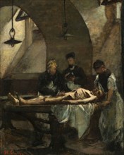 Study for "Autopsy at the Hôtel-Dieu", 1876.
