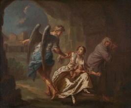 The Angel of Mercy, ca. 1746. Formerly attributed to William Hogarth.