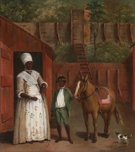 A Mother with her Son and a Pony, ca. 1775.
