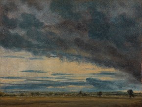 Cloud Study;Evening Landscape After Rain;Landscape with a Grey Windy Sky, ca. 1821.