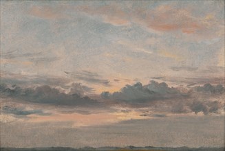 A Cloud Study, Sunset;Cloud Study, Sunset, ca. 1821.