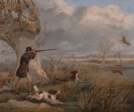 Duck Shooting, ca. 1825.