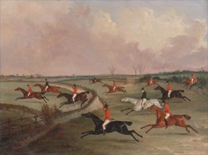 The Quorn Hunt in Full Cry: Second Horses, ca. 1835. after Henry Thomas Alken