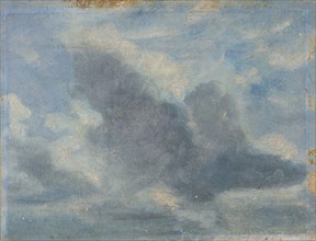 Sky Study;Sky Study with Clouds, ca. 1850.