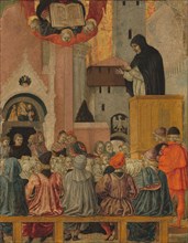 A Dominican Preaching, c. 1470.