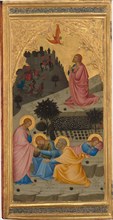 Scenes from the Passion of Christ: The Agony in the Garden [left panel], 1380s.