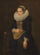 Portrait of a Flemish Lady, probably 1618.