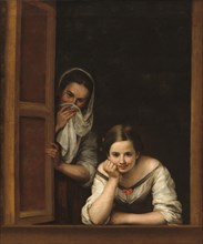 Two Women at a Window, c. 1655/1660.