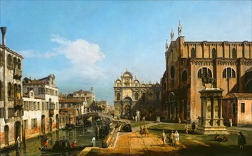 The Campo di SS. Giovanni e Paolo, Venice, 1743/1747.