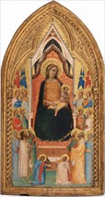 Madonna and Child with Saints and Angels, c. 1345.