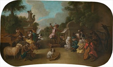 Singerie: The Concert, c. 1739.