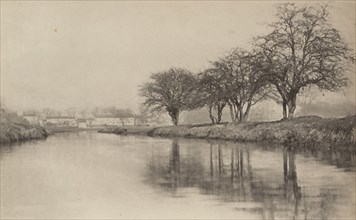 The Village by the River, 1890-1891, printed 1893.