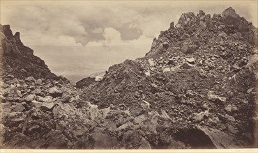 Quezaltenango from the Crater of a Volcano, 1877.