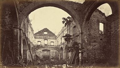 Ruins of the Church of Santo Domingo-Panama, 1875, published 1877.
