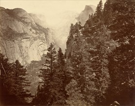 Tenaya Canyon from Union Point, Valley of the Yosemite, 1872.