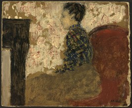 Woman Sitting by the Fireside, c. 1894.