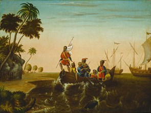 The Landing of Columbus, c. 1837.