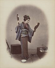 At Her Toilet, 1868.
