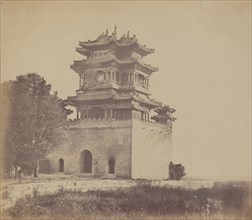 Imperial Summer Palace Yuen Min Yuen, Pekin, Before the Burning, October 18, 1860, 1860.