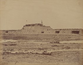 Rear of the North Fort After Its Capture, Showing the Retreat of the Chinese Army, August 21, 1860, 1860.