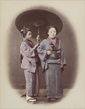 Young Lady and Servant, 1868.