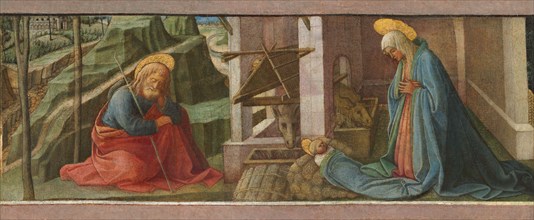 The Nativity, probably c. 1445.