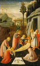 The Entombment of Christ, c. 1450. Attributed to Fra Angelico.
