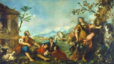 Erminia and the Shepherds, 1750/1755.