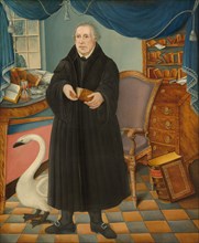 Martin Luther, c. 1800. Attributed to Frederick Kemmelmeyer.