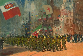The Bersaglieri, 1918.