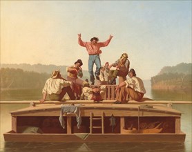 The Jolly Flatboatmen, 1846.