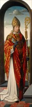 The Saint Anne Altarpiece: Saint Nicholas [left panel], c. 1500/1520.