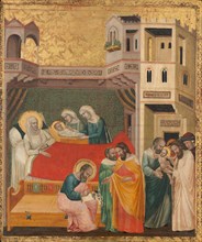 The Birth, Naming, and Circumcision of Saint John the Baptist, c. 1335.