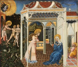 The Annunciation and Expulsion from Paradise, c. 1435.