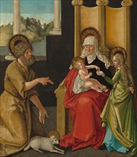 Saint Anne with the Christ Child, the Virgin, and Saint John the Baptist, c. 1511.