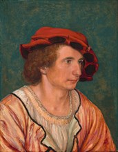 Portrait of a Young Man, c. 1520/1530. Attributed to Hans Holbein the Younger.