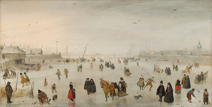 A Scene on the Ice, c. 1625.