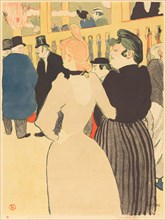 At the Moulin Rouge, la Goulue and Her Sister (Au Moulin Rouge, la Goulue et sa soeur)), 1892.