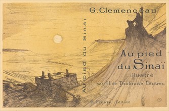 Cover for "Au pied du Sinaï", 1898.