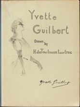 Cover, Yvette Guilbert, 1898.