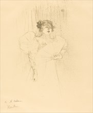 Luce Myres Full Face (Luce Myrès, de face), 1895.