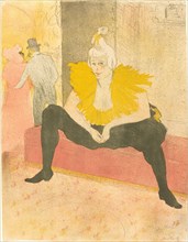 Seated Clowness (La Clownesse assise), 1896.