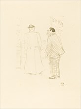 The First Vendor of Jourdan and Brown (Le premier vendeur de Jourdan et Brown), 1897.