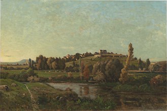 Landscape in Auvergne, 1870.