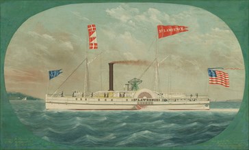 Steamer "St. Lawrence", 1850.