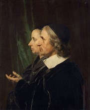 Portrait of the Artist's Parents, Salomon de Bray and Anna Westerbaen, 1664.