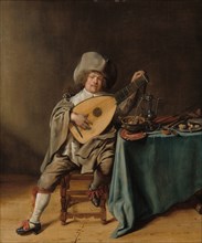Self-Portrait as a Lute Player, c. 1637/1638.