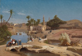 View of Medinet El-Fayoum, c. 1868/1870.