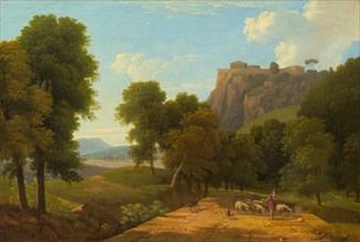 Shepherd with His Flock, c. 1820.