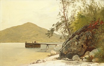 Landing at Sabbath Day Point, c. 1853.
